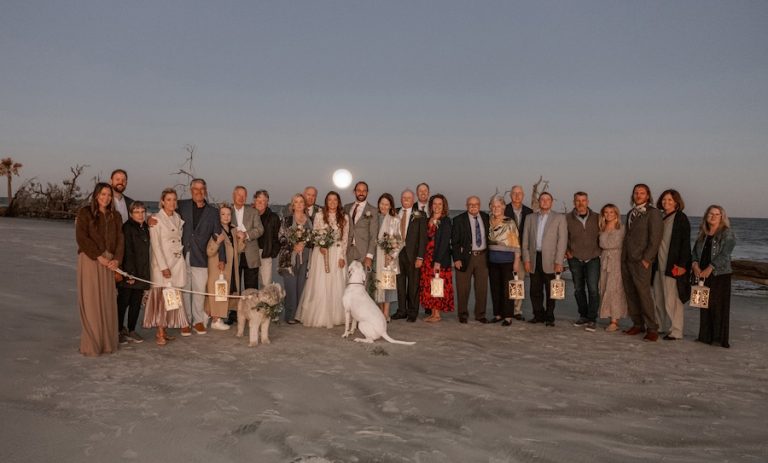 Post-ceremony moments