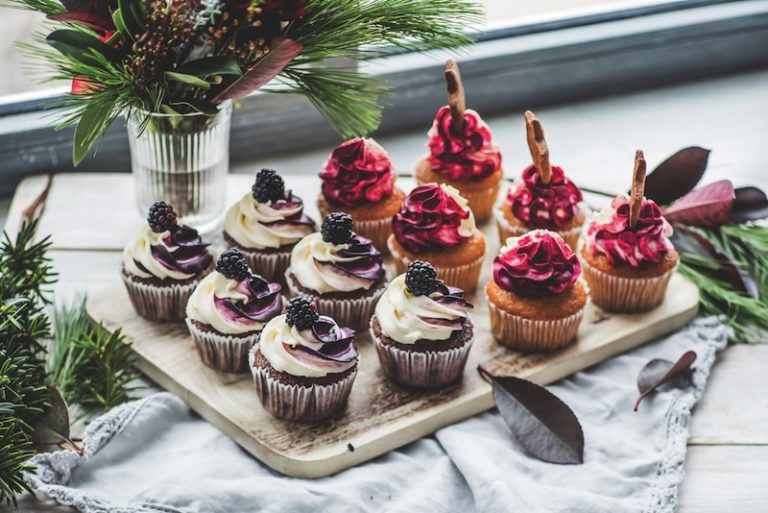 Christmas cupcakes